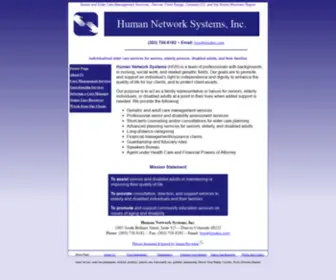 Humannetworksystems.com(Human Network Systems) Screenshot