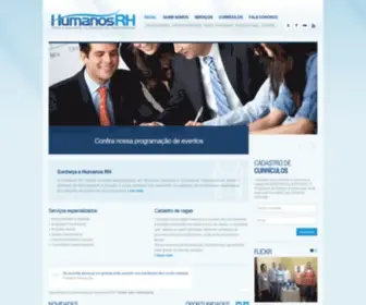 Humanosrh.com.br(Humanos RH) Screenshot