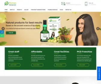 Humanpharmaciainc.com(Ayurvedic Products Manufacturers in india. Humanpharmacia) Screenshot