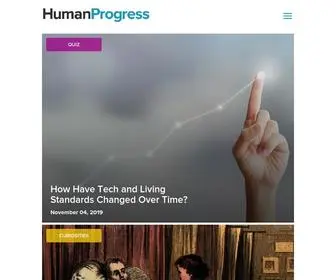 Humanprogress.org(Humanprogress) Screenshot