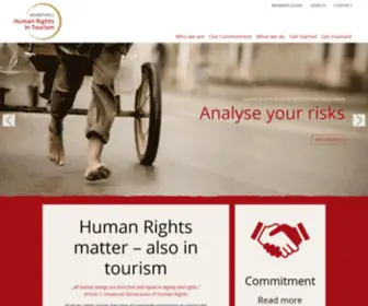 Humanrights-IN-Tourism.net(Roundtable Human Rights in Tourism) Screenshot