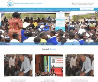 Humanrights.or.tz(LHRC Home) Screenshot