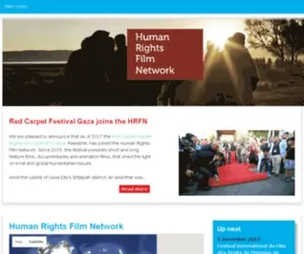 Humanrightsfilmnetwork.org(Human Rights Film Network) Screenshot