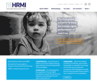 Humanrightsmeasurement.org(Human Rights Measurement Initiative) Screenshot