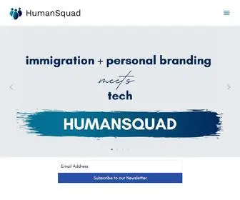 Humansquad.ca(Growing Together) Screenshot