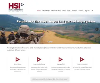 Humansys.com(HumanSystems®) Screenshot
