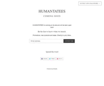 Humantatees.com(HUMANTATEES) Screenshot