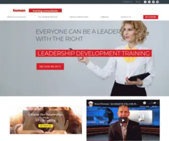 Humantraining.org(Leadership Training and Development) Screenshot