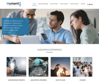 Humantz.com.mx(Inicio) Screenshot