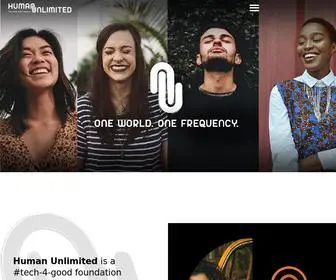 Humanunlimited.org(Human unlimited) Screenshot