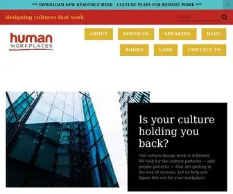 Humanworkplaces.net(HUMAN WORKPLACES) Screenshot