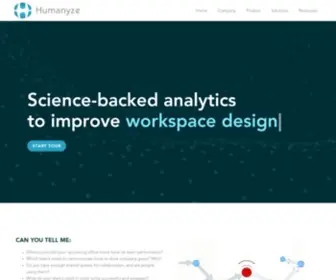 Humanyze.com(Drive Performance & Retention with A.I) Screenshot