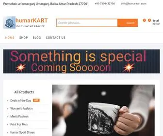 Humarkart.com(Home) Screenshot