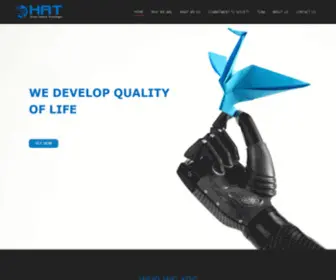 Humassistech.com(We Develop Quality Of Life) Screenshot