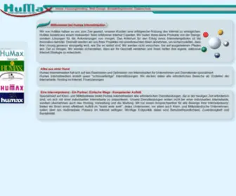 Humax.de(Internetmedien GmbH) Screenshot