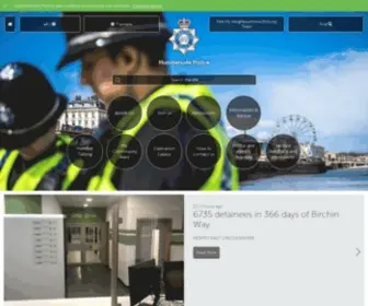 Humberside.police.uk(Humberside Police) Screenshot