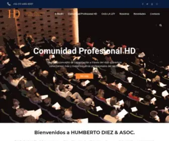 Humbertodiez.com(Humberto Diez & Asociados) Screenshot