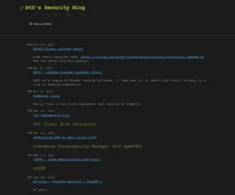 Humbertojunior.com.br(Just another infosec blog) Screenshot