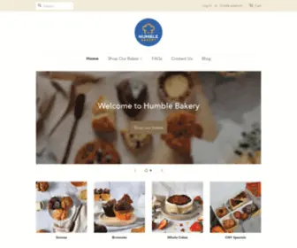 Humblebakery.sg(Artisanal Pastries and Bake Boxes) Screenshot