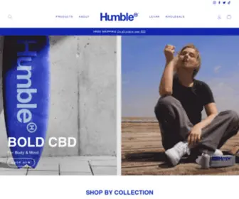 Humblecbd.com(Create an Ecommerce Website and Sell Online) Screenshot