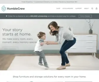 Humblecrew.com(Shop for furniture and storage solutions by Humble Crew's family of brands) Screenshot