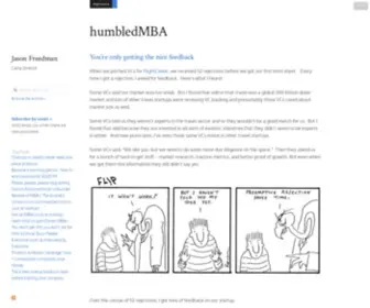 Humbledmba.com(Humbledmba) Screenshot