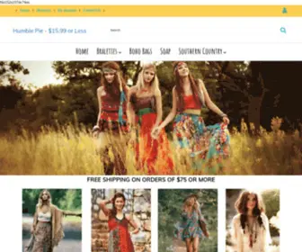 Humblepieboutique.com(Ladies Bohemian Boutique Apparel) Screenshot