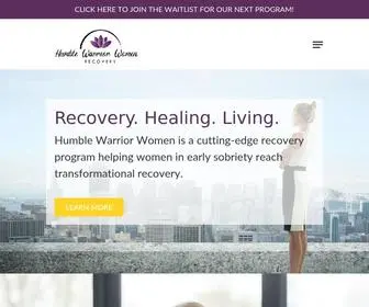 Humblewarriorwomen.com(Humble Warrior Women) Screenshot