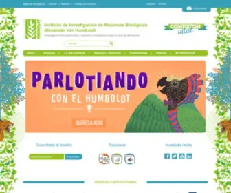 Humboldt.org.co(Instituto humboldt) Screenshot