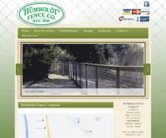 Humboldtfence.com(Humboldt Fence Co) Screenshot