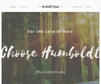 Humboldtmade.com(Humboldt Made) Screenshot