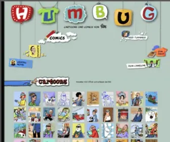 Humbug.ch(Comics und Cartoons von Rene Lehner) Screenshot
