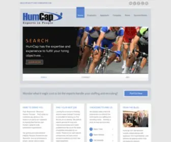 Humcapinc.com(HumCap Recruiting) Screenshot