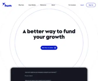 Humcapital.com(Hum Capital) Screenshot