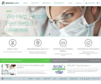 Humco.com(A Diversified Global Pharmaceutical Company) Screenshot