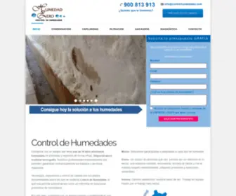 Humedadzero.com(Tratamiento de humedades) Screenshot