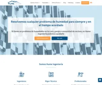 Humeingenieria.es(Hume Ingeniería) Screenshot
