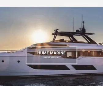 Humemarine.com.au(Hume Marine) Screenshot