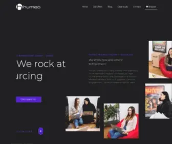 Humeo.pl(Firma rekrutująca programistów) Screenshot