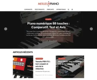 Humeur-Piano.com(Votre) Screenshot