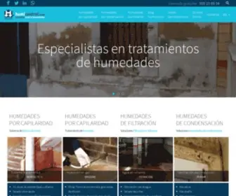 Humicontrol.com(Tratamiento de humedades) Screenshot