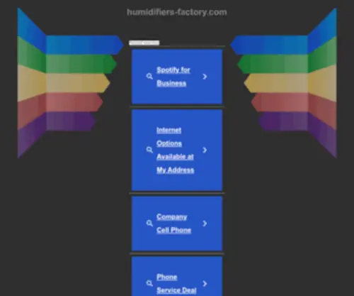 Humidifiers-Factory.com(Humidifiers Factory) Screenshot