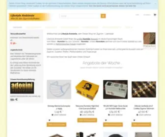 Humidor-Import.de(Humidor Import) Screenshot