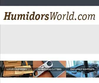 HumidorsWorld.com(Cedar Humidors Best Price in Quality Humidor and Accessories) Screenshot