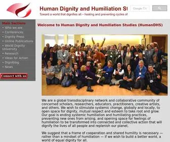 Humiliationstudies.org(Human Dignity and Humiliation Studies) Screenshot