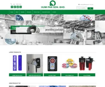Humipak.com.my(Packaging Supplier Malaysia) Screenshot