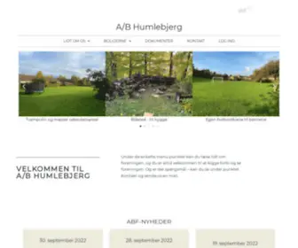 Humlebjerg.dk(Humlebjerg) Screenshot