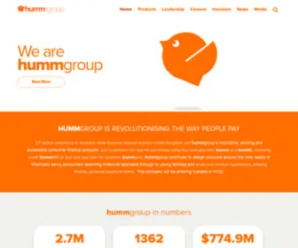 Humm-Group.com(Humm group) Screenshot