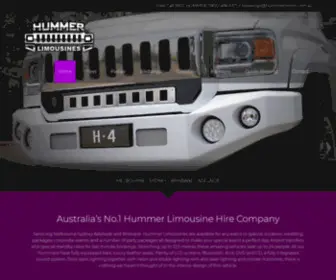 Hummerlimos.com.au(Melbourne) Screenshot