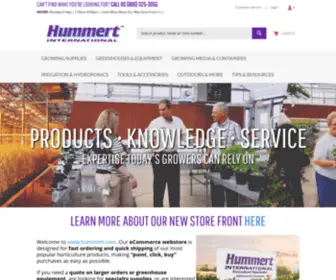 Hummert.com(Hummert International) Screenshot